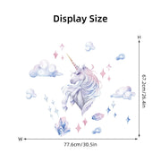 Purple Butterfly Wall Stickers for Bedroom Living Room Decoration Girls Room Wall Decals Daughter Room Wallpaper PVC Murals