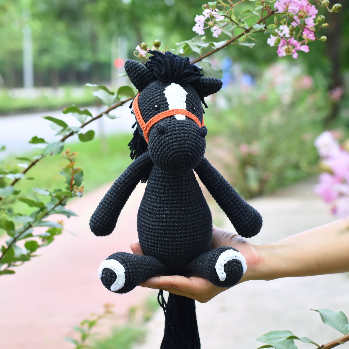 Horse Crochet Animals - Amigurumi Horse Toy - Handmade Crochet Horse Gift - Amigurumi Pony Toys - Custom Horse Color - Finished Crochet Toy