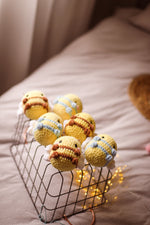Bumble Bee Crochet Pattern Low Sew Kawaii Plushies Amigurumi Toy