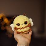 Bumble Bee Crochet Pattern Low Sew Kawaii Plushies Amigurumi Toy