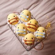 Bumble Bee Crochet Pattern Low Sew Kawaii Plushies Amigurumi Toy