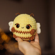 Bumble Bee Crochet Pattern Low Sew Kawaii Plushies Amigurumi Toy