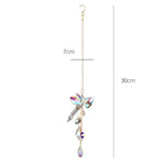 Butterfly Crystal Pendant Suncatcher | Butterfly Car Charm Gifts for Her| Rainbow Maker| Aesthetic Room Decor | Light Prism Crystal Hangings