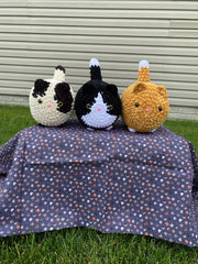 Crocheted Cat, Crocheted Stuffed Animal, Gift for Animal Lovers, Gift for Cat Lovers