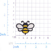 Cute Bee Embroidered Sew on Patch, Bee Applique