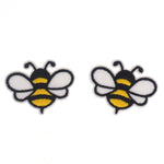 Cute Bee Embroidered Sew on Patch, Bee Applique