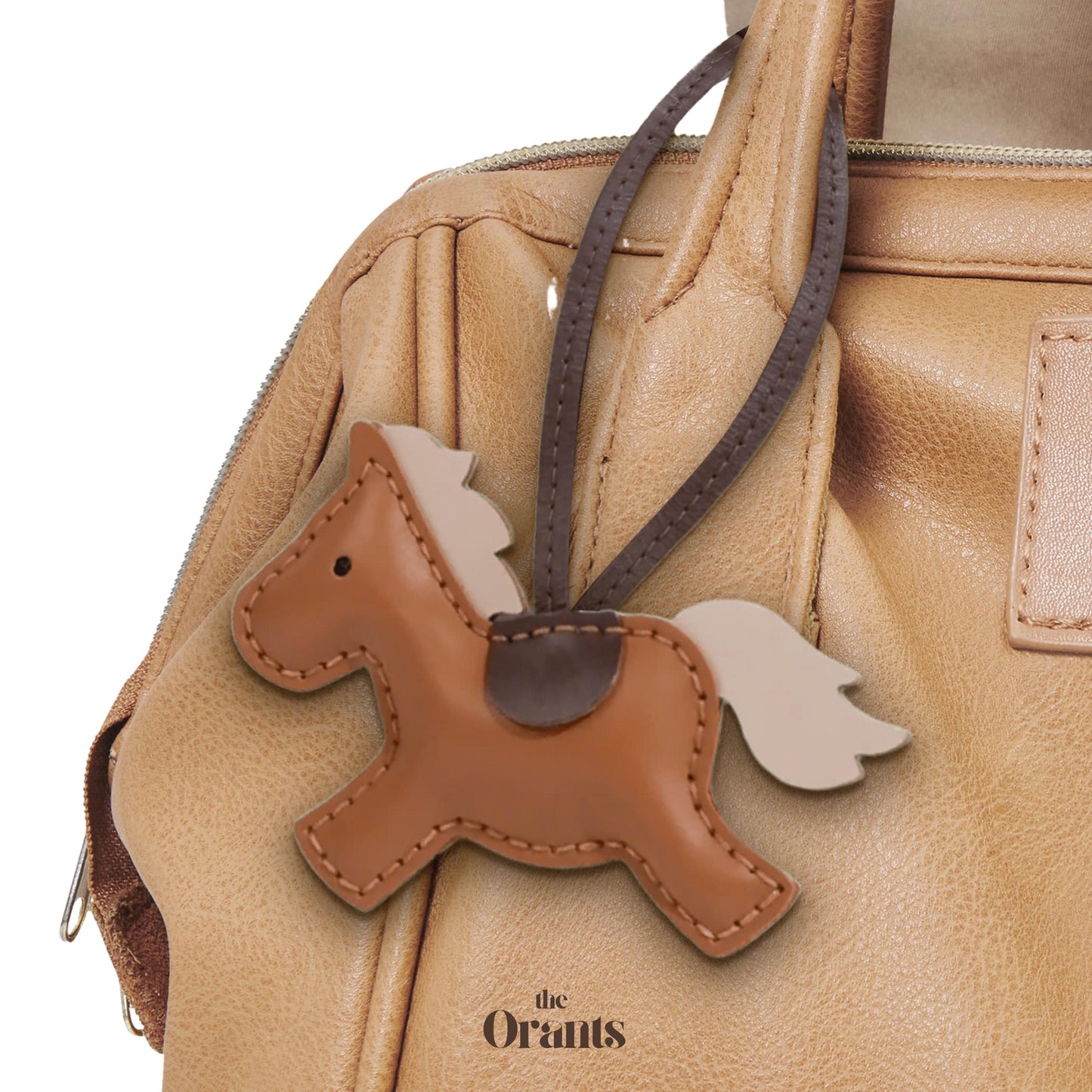 Handmade Leather Pony Charm, Leather Horse Bag Charm for for Bag Purse Handbag, Gifts for Birthday Anniversary, Horse Lover Ideal Gift