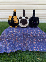 Crocheted Cat, Crocheted Stuffed Animal, Gift for Animal Lovers, Gift for Cat Lovers
