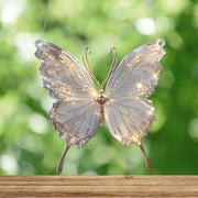 Butterfly Acrylic Suncatcher, Elegant Fairy Window Hanging, Iridescent Butterfly Decor, Gift for Her, Magical Room Accent, Fairycore Decor