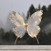 Butterfly Acrylic Suncatcher, Elegant Fairy Window Hanging, Iridescent Butterfly Decor, Gift for Her, Magical Room Accent, Fairycore Decor