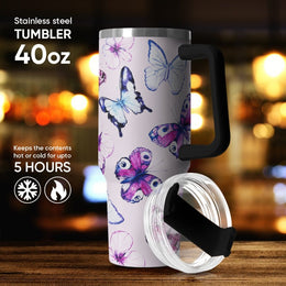 Butterfly Theme Tumbler 1135