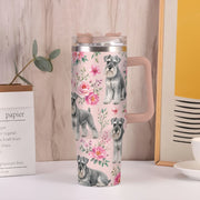 Schnauzer Dog Theme Tumbler 40oz