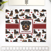 Rottweiler Theme Mouse Pad