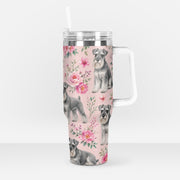 Schnauzer Dog Theme Tumbler 40oz