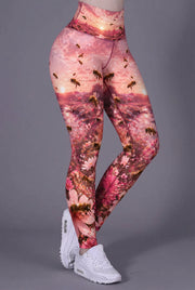 Limited Edition Bee Theme Leggings L4522