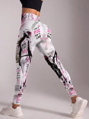 Limited Edition Lady Biker Theme Leggings - L4336